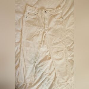 6397 Shorty White Jeans